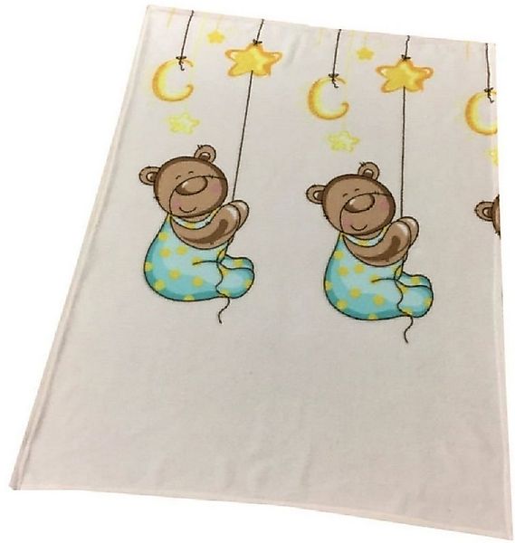 Wolldecke Baby Kuscheldecke Wohndecke Fleece Krabbeldecke, EXKLUSIV HEIMTEX günstig online kaufen