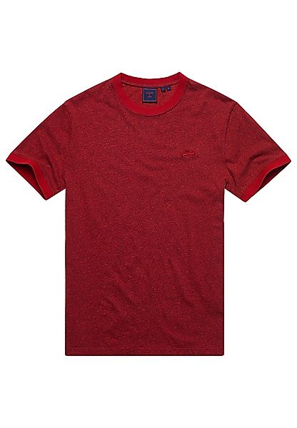 Superdry Vintage Ringer Kurzärmeliges T-shirt 2XL Monroe Red Grit günstig online kaufen