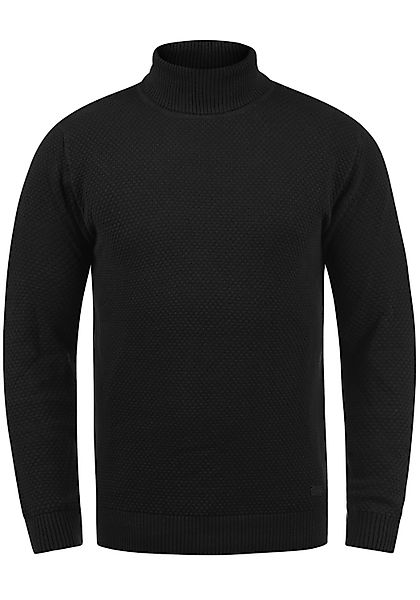 !Solid Rollkragenpullover SDKarlos Strickpullover mit Perlstrickmuster günstig online kaufen
