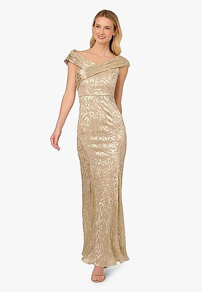 Adrianna Papell Abendkleid Foil Leaf Mermaid Gown Glamourös, schimmernd, st günstig online kaufen