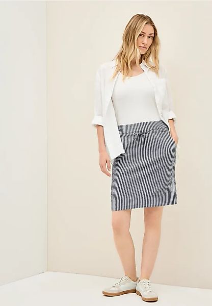 Cecil Minirock, softer Materialmix günstig online kaufen