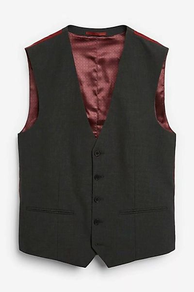 Next Anzugweste Strukturierter Anzug aus Wollmischgewebe: Weste (1-tlg) günstig online kaufen