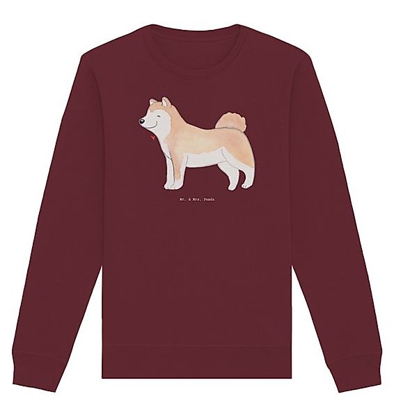 Mr. & Mrs. Panda Longpullover Akita Inu Moment Größe S - Burgundy - Geschen günstig online kaufen