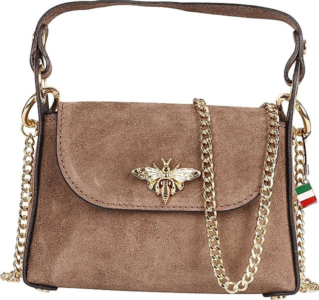 FLORENCE Umhängetasche Florence Biene Damen Handtasche Wildleder (Umhängeta günstig online kaufen