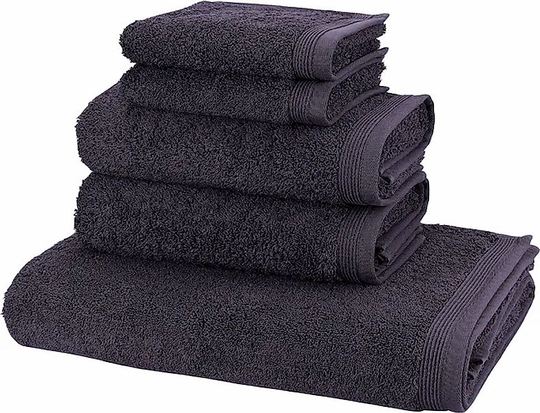 Möve Handtuch Set »Basic«, (Set, 5 St., 2 Gästetücher 30x50 cm-2 Handtücher günstig online kaufen