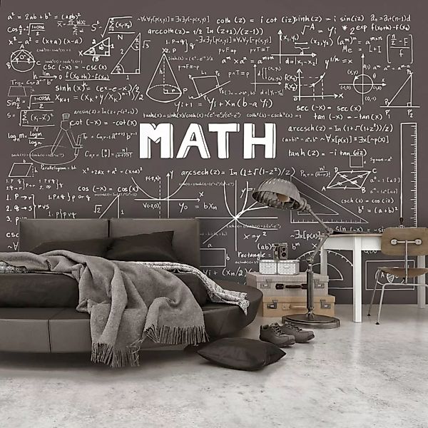 Fototapete - Mathematical Handbook günstig online kaufen