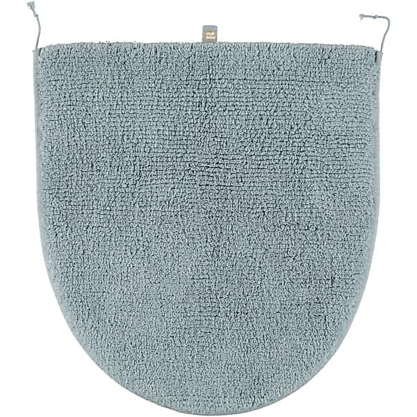Rhomtuft - Badteppiche Prestige - Farbe: aquamarin - 400 - Deckelbezug 45x5 günstig online kaufen