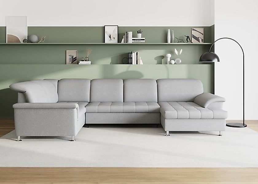 DOMO collection Wohnlandschaft »Franzi optional mit Bettfunktion, Bettkaste günstig online kaufen