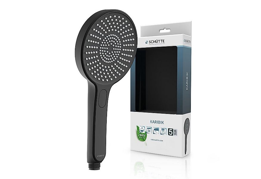 Schütte Handbrause KARIBIK, 3-fach verstellbar, mit Antikalknoppen, wassers günstig online kaufen