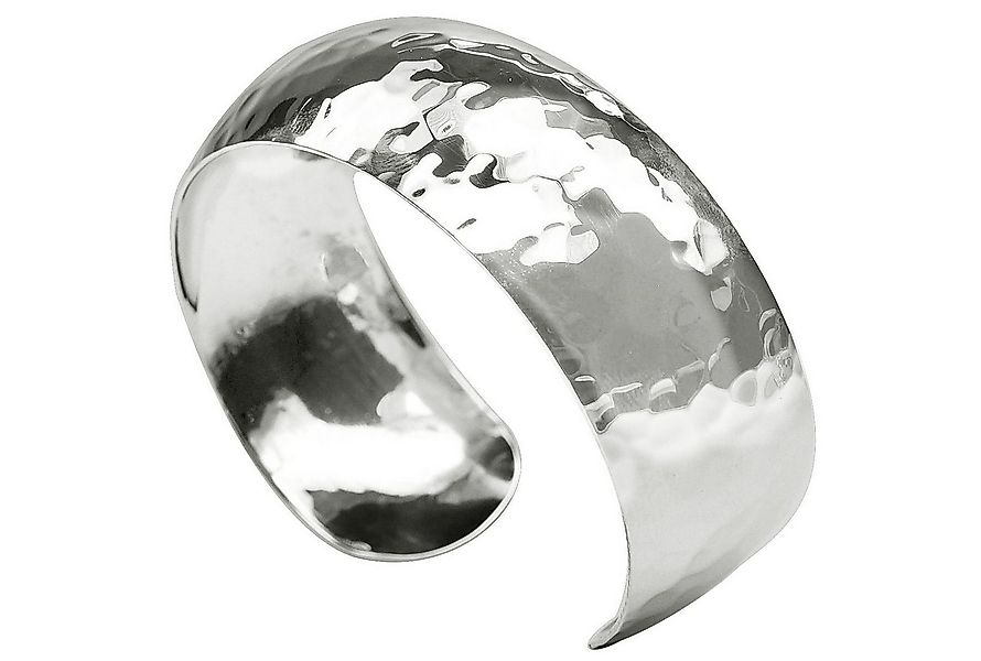 SILBERMOOS Armreif Klassischer Gehämmerter Armreif, 925 Sterling Silber günstig online kaufen