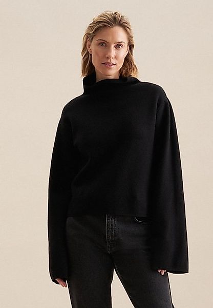 seidensticker Strickpullover Schwarze Rose Langarm Turtleneck günstig online kaufen