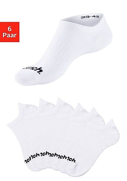 Bench. Sportsocken (Packung, 6-Paar) Sneakersocken verschwinden im Schuh günstig online kaufen