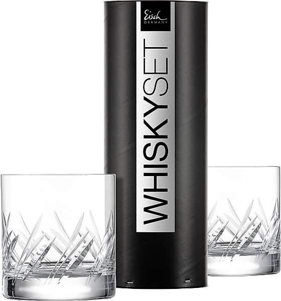 Eisch Whiskyglas »GENTLEMAN«, (Set, 2 tlg., 2 Whiskybecher in Geschenkröhre günstig online kaufen