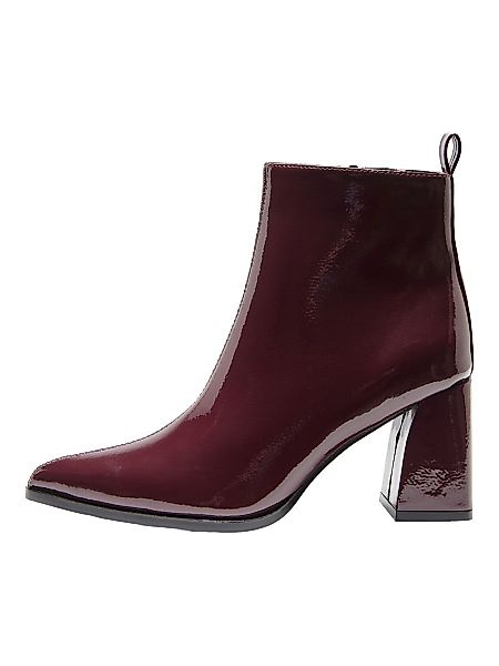 ONLY Patent Faux Leather Boots Damen Rot günstig online kaufen