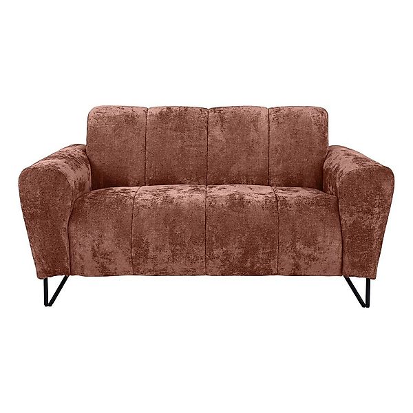 Beautysofa Sofa mit Metallbeine in schwarzer günstig online kaufen