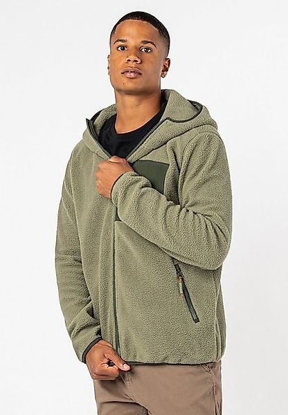 SUBLEVEL Fleecejacke Teddy Fleecejacke mit Kapuze günstig online kaufen