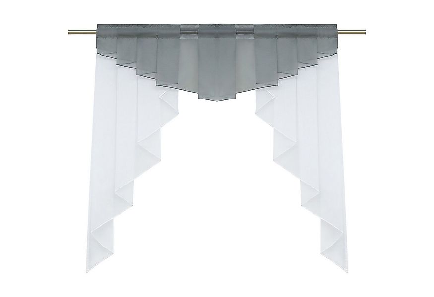 Delien Raffrollo Fiona, mit Stangendurchzug, Bistrogardinen Kleinfenster, K günstig online kaufen