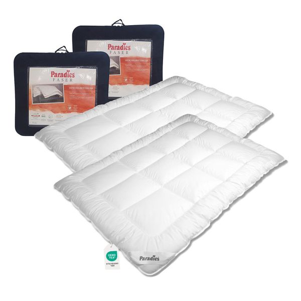 Paradies Kunstfaserbettdecke 2 Stück Paradies Halia günstig online kaufen