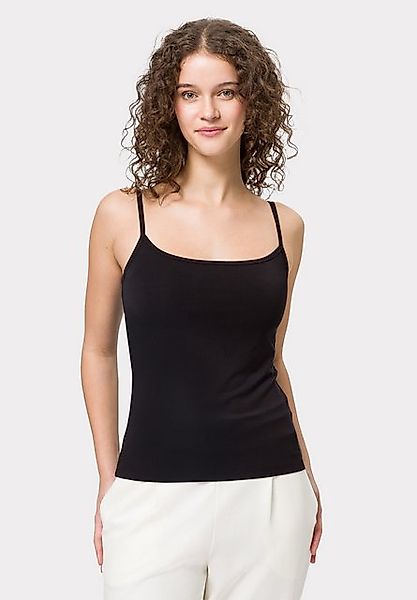 Les Lunes Spaghettitop ELIZAA Top Basic Basic Spaghetti Top aus weichem Bam günstig online kaufen