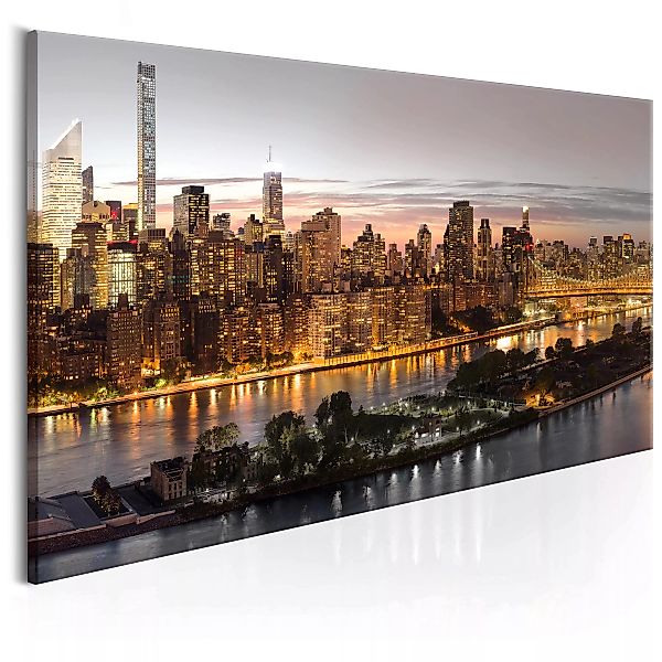 Wandbild - Evening Manhattan günstig online kaufen