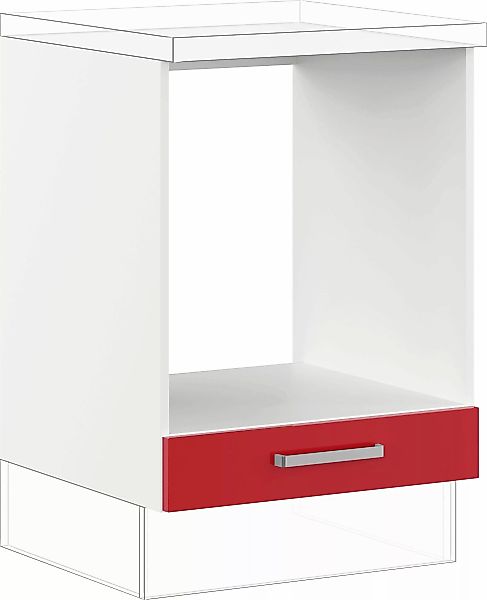 IMPULS KÜCHEN Herdumbauschrank ""Turin", Breite/Höhe: 60/72,3 cm, mit Soft- günstig online kaufen