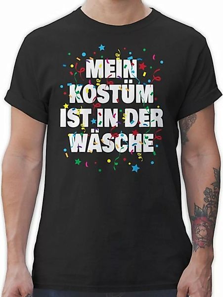 Shirtracer T-Shirt Mein Kostüm ist in der Wäsche Konfetti Karneval & Faschi günstig online kaufen
