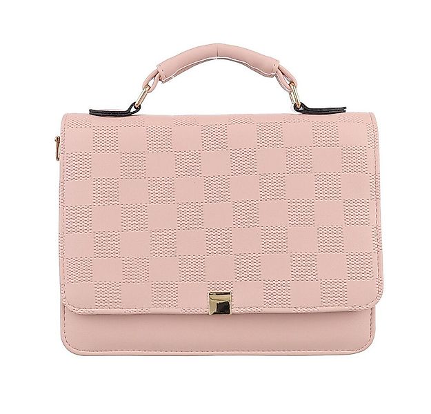 Ital-Design Schultertasche Kleine, Damentasche handtasche in Altrosa günstig online kaufen