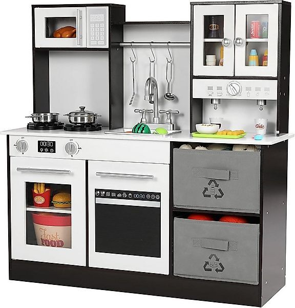 TLGREEN Kinder-Küchenset Spielküche mit Licht und Sound, (Kinderküche Holz, günstig online kaufen