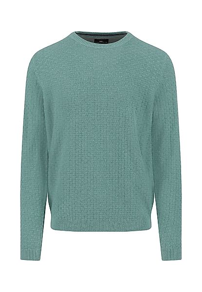 FYNCH-HATTON Strickpullover O-Neck, structure fern günstig online kaufen