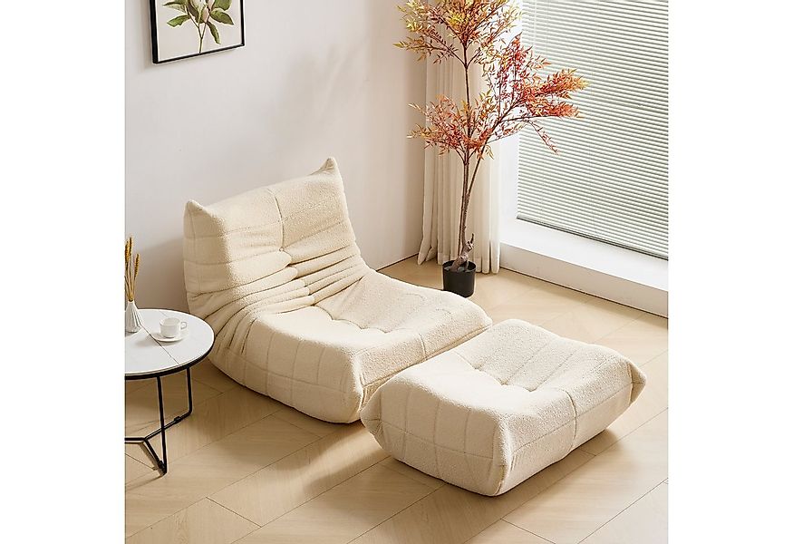 REDOM Sofa Sitzsack, Einzelsofa, Wohnzimmer Sofa, Interne rahmenlose Strukt günstig online kaufen