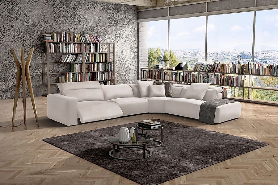 Egoitaliano Ecksofa "Beverly, extravangantes Designsofa mit erstklassigem S günstig online kaufen