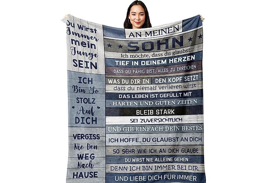 LuxusKollektion Badaccessoire-Set Decke Sohn Geschenk Mama Geburtstag 200x1 günstig online kaufen