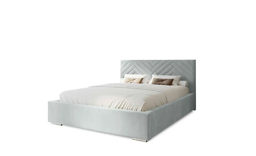 Polsterbett mit Stauraum Aberfeldy ¦ grau ¦ Maße (cm): B: 215 H: 100 Betten günstig online kaufen