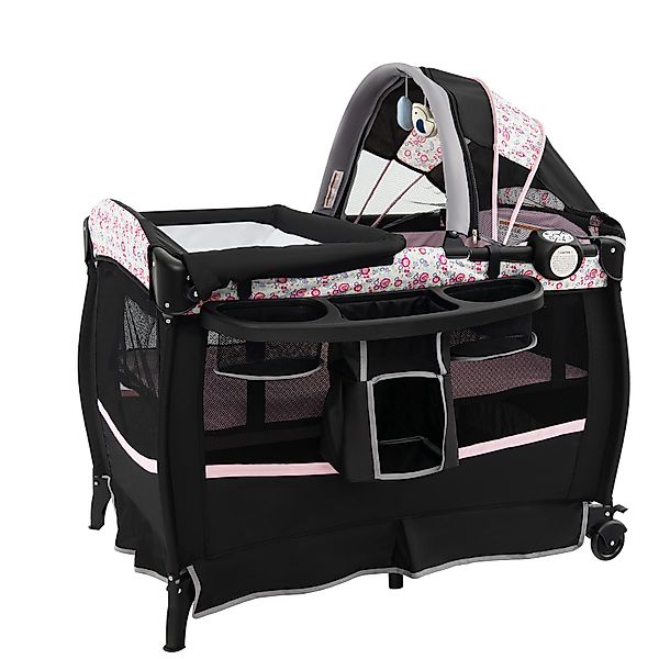 KOMFOTTEU Baby-Reisebett, 4 in 1 Babybett, günstig online kaufen