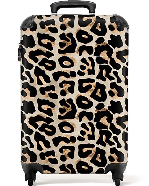 NoBoringSuitcases.com© Hartschalen-Trolley Panther Druck - Tiere günstig online kaufen
