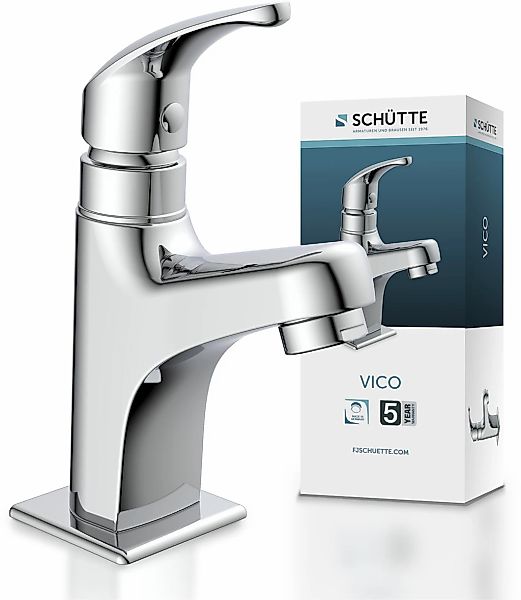 Schütte Waschtischarmatur "Vico" - Kaltwasser, Chrom günstig online kaufen
