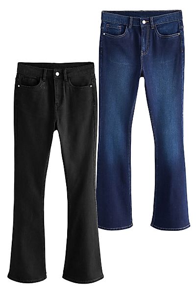 The Set Schlagjeans 2er-Pack Denim-Schlagjeans von günstig online kaufen