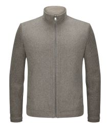 Milestone Hybridjacke MSKennedy mit Wollstrick Ärmeln günstig online kaufen