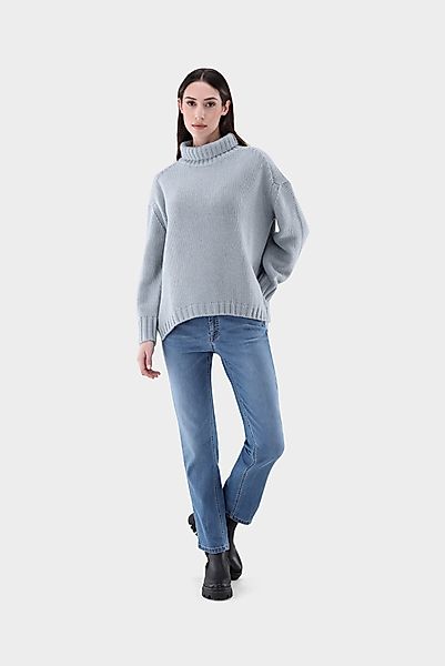 Oversized Rollkragenpullover mit Kaschmir günstig online kaufen