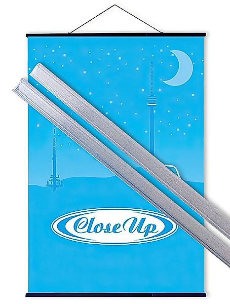 Close Up Bilderleiste Posterleisten transparent 70 cm, Alternative zum Rahm günstig online kaufen