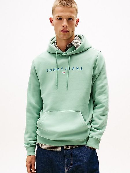 Tommy Jeans Hoodie TJM REG LINEAR LOGO HOODIE EXT mit Logo-Stickerei günstig online kaufen