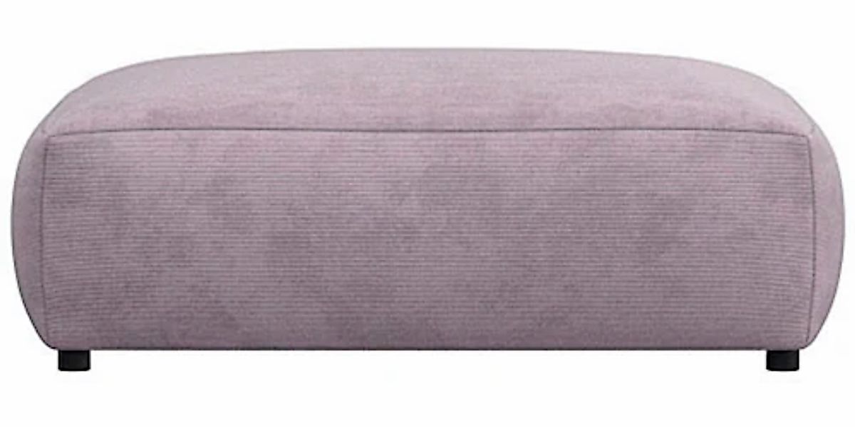 FLEXLUX Pouf »Lucera«, modern & anschmiegsam, Kaltschaum, Stahl-Wellenunter günstig online kaufen