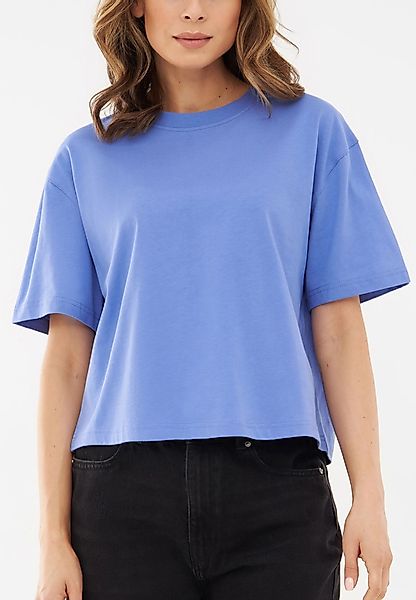 Johnny Urban T-Shirt Zoey Oversize Cropped T-Shirt Kurzes Tshirt mit Rundha günstig online kaufen