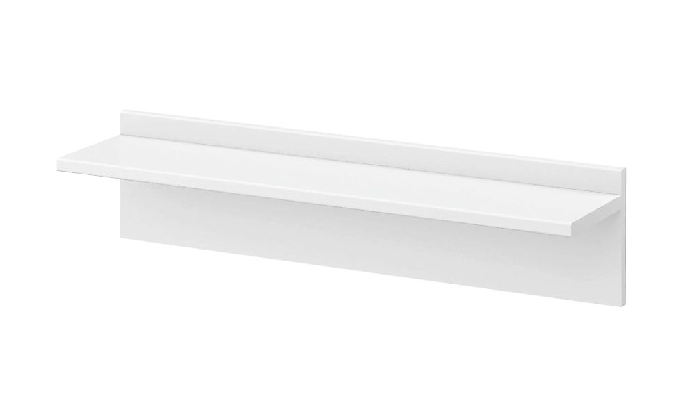 Wandregal  Alvara - weiß - 92 cm - 22 cm - 24 cm - Sconto günstig online kaufen
