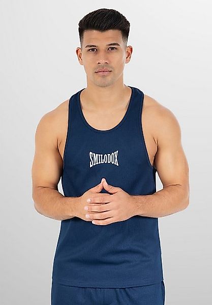 Smilodox Tanktop Classic Ripp, Tank Top mit Rippstruktur, lockeres Racerbac günstig online kaufen