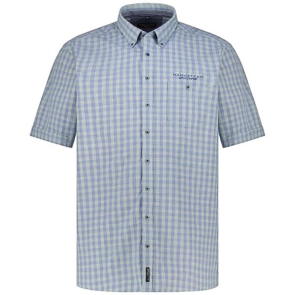 CASA MODA Kariertes Freizeithemd, Short Style Farbe grün Größe: XXL günstig online kaufen