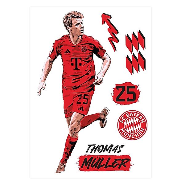 FC Bayern München Wandsticker FC Bayern günstig online kaufen