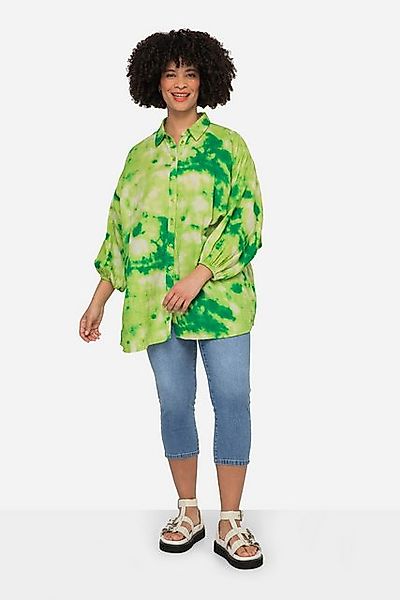 Angel of Style Hemdbluse Musselin-Hemdbluse Batikmuster günstig online kaufen