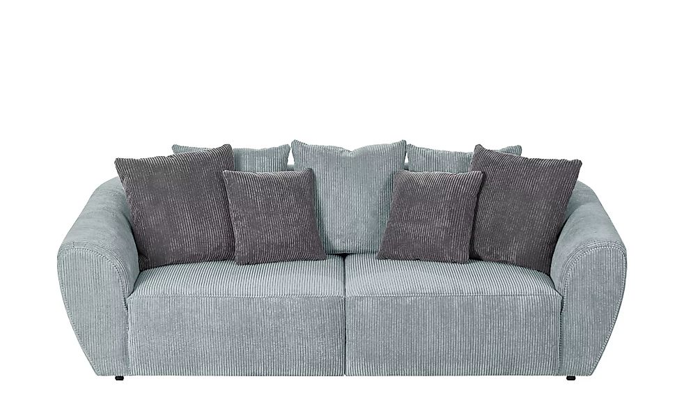 smart Big Sofa  Savita - grün - 250 cm - 81 cm - 106 cm - Polstermöbel > So günstig online kaufen