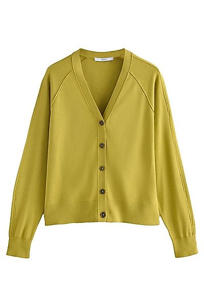Next Strickjacke Strickjacke mit V-Ausschnitt, Kurzgröße (1-tlg) günstig online kaufen